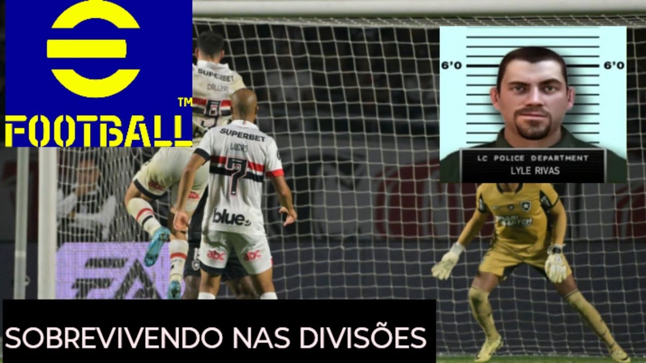 EFOOTBALL AO VIVO - SOBREVIVENDO NAS DIVISÕES
