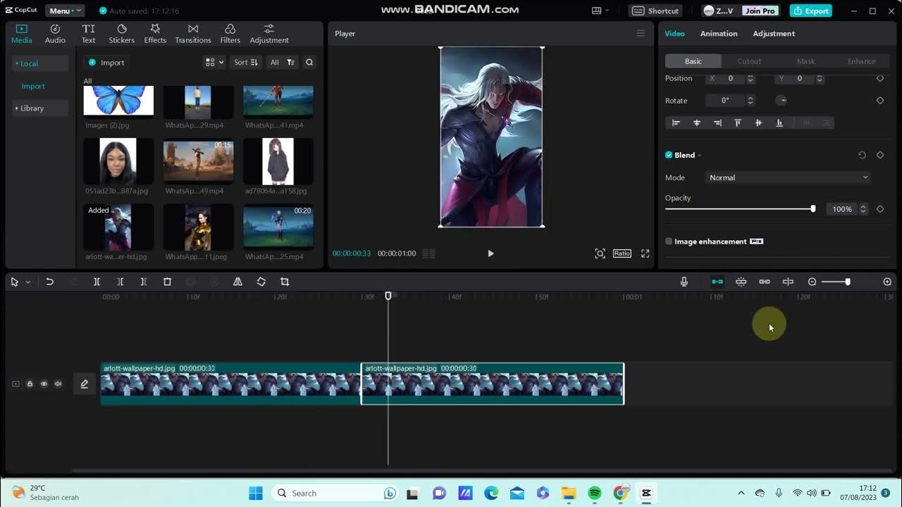 How to Use Mirror Feature to Create Mirror Shake Effect in CapCut Apps
