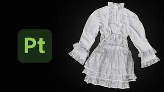 Texturing a Dress in Substance Painter┃Full Process