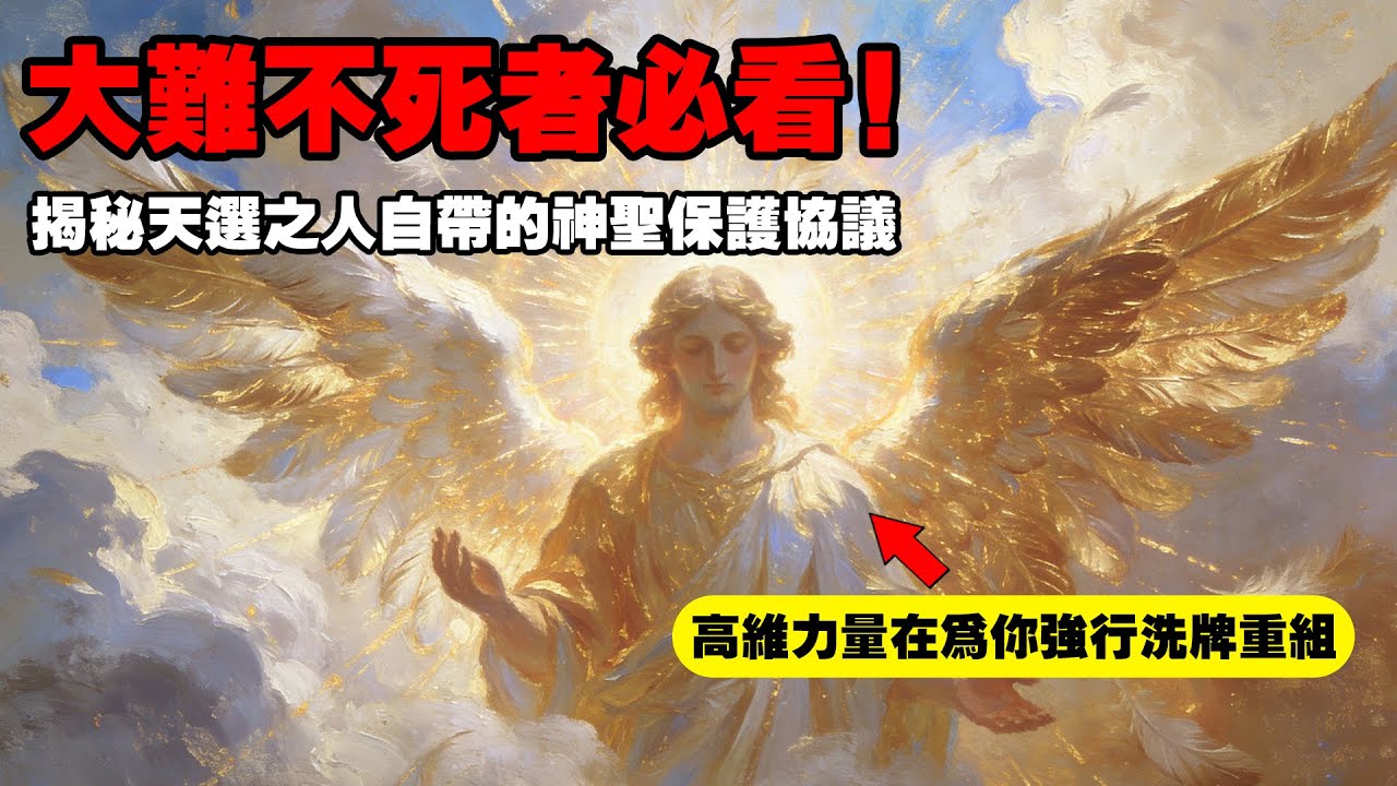 【🔔天選之人】大難不死者必看：如何拿回你被延遲的福報？你經歷過的死裡逃生這根本不是巧合！揭秘天選之人自帶的“神聖保護”協議！