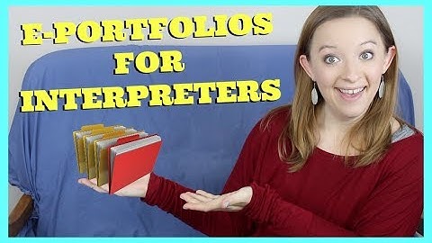 E-Portfolios For Interpreters ⎮ ASL Stew