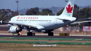 Air Canada Airbus A319-100 Takeoff San Diego