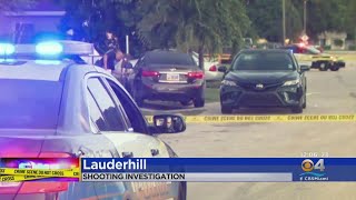 Police Investigate Lauderhill Shooting