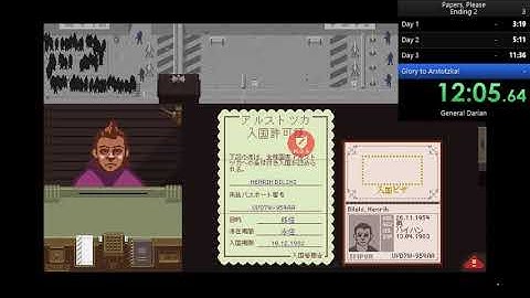 Papers, Please - Ending 2 in 19:09.120