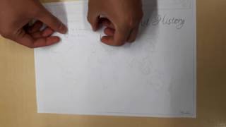 UoA CS345 Assignment 2 - Low Fidelity Paper Prototype Being Used