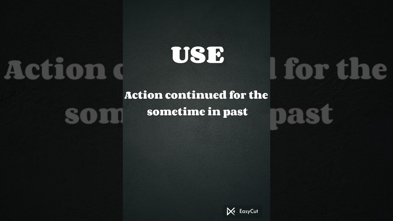 Past Perfect Continuous Tense in 20 Seconds 🔥 | Easy Grammar