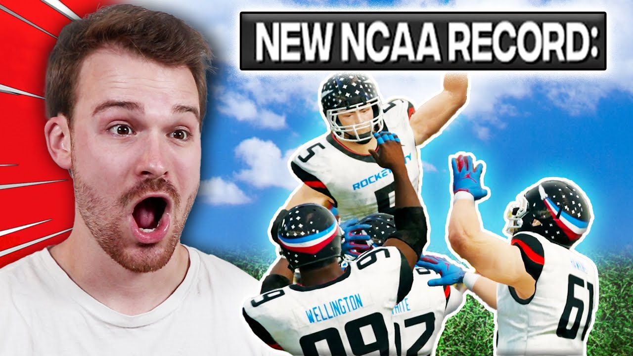 I broke an IMPOSSIBLE record! NCAA Football 14 RCU Moon Men Dynasty (S5 Ep. 6)