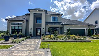 5000+ SqFt STUCCO LUXURY HOUSE TOUR WITH LAKE VIEWS | Texas Real Estate