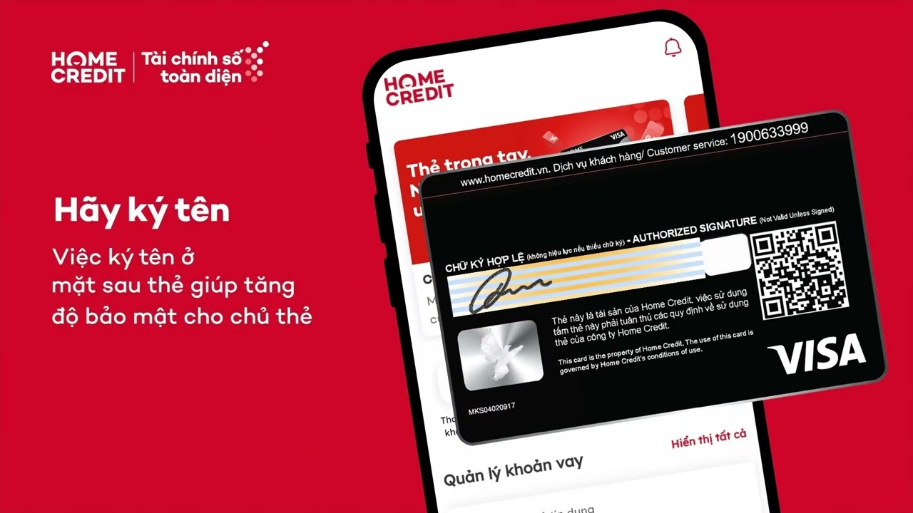 HÌNH ẢNH GIAO DỊCH CHUYỂN KHOẢN QUA THẺ TÍN DỤNG HOME CREDIT NHANH CHÓNG