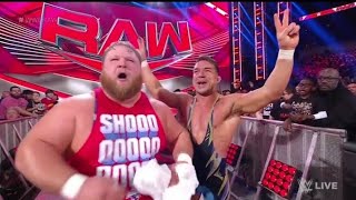 WWE Monday Night RAW 11/14/2022 - Otis Helps Chad Gable To Defeat Matt Riddle In A Singles Match
