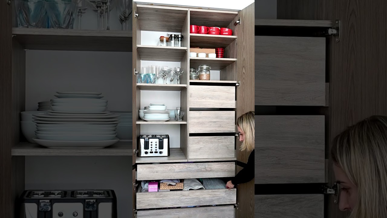 Smart Wall Pantry Organization 