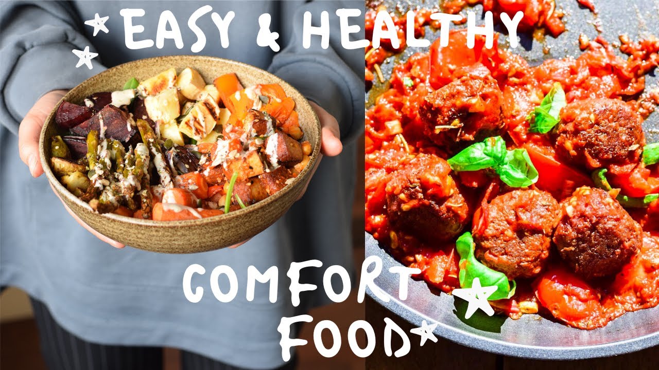 Vegan Quarantine COMFORT Food Recipes | Easy & Healthy - YouTube