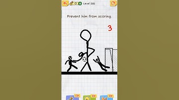 Prevent him from scoring 😎 #shorts #draw2save