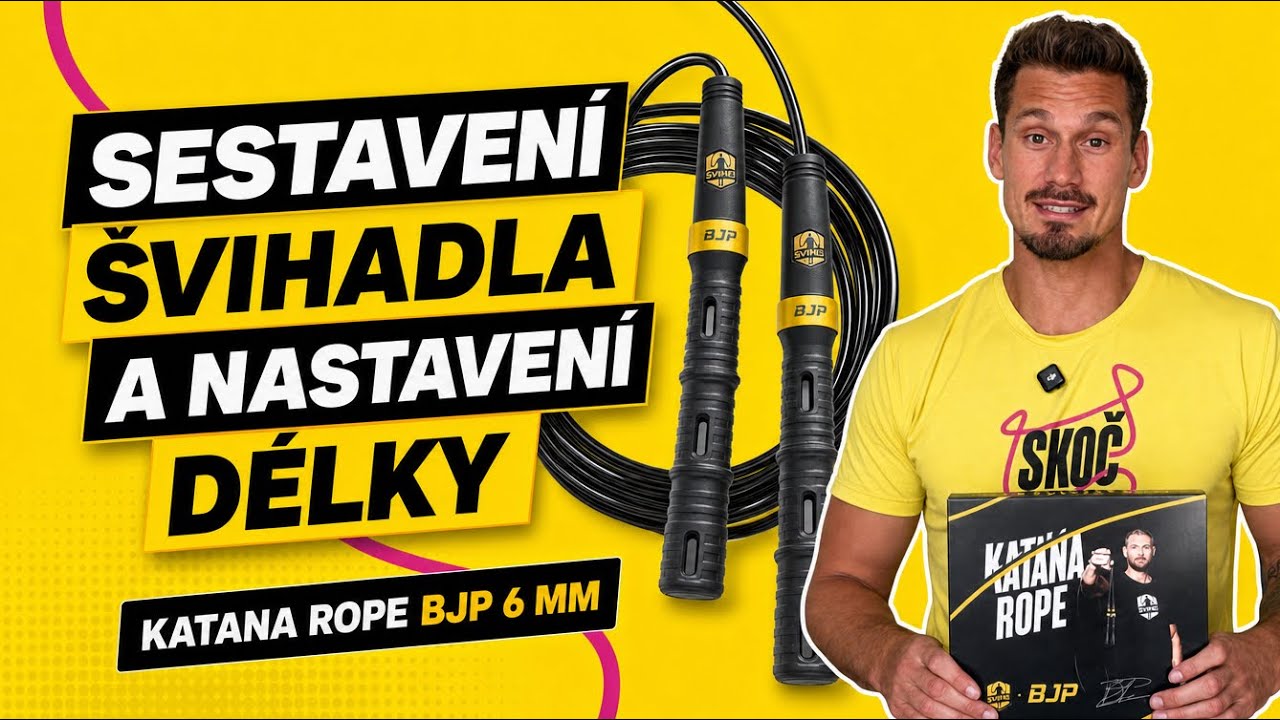 Video: Katana Rope BJP 6 mm - sestavení švihadla a nastavení délky