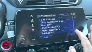Oil light reset on Honda CR-V ( 2021-2022)