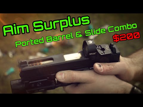 Aim Surplus Ported Barrel & Slide Combo - Ridiculous Performance for $200