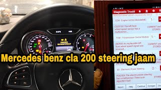 How to Mercedes benz inoperative see owner manual /c003100 the left front wheel speed sensor