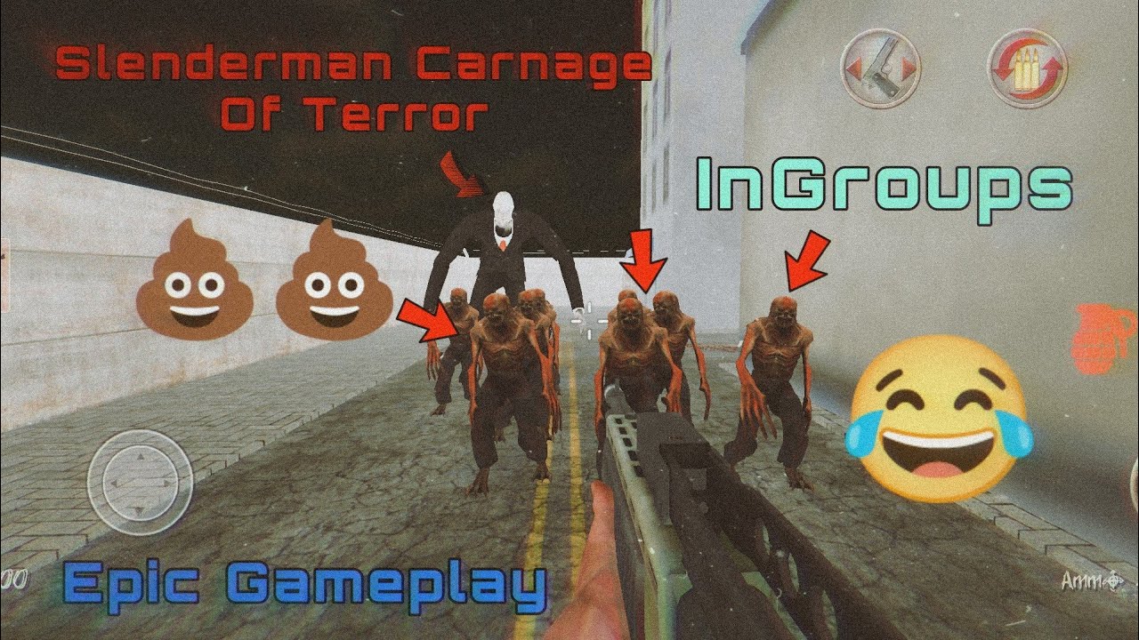 Slenderman In Group / Slenderman Carnage Of Terror Op Gameplay 🎮 🔥
