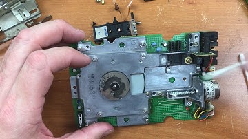 Apple 800K Drive Disassembly and Cleaning