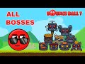 Bounce Ball 7: Red Bounce Ball Adventure | All Bosses + Premium Skins
