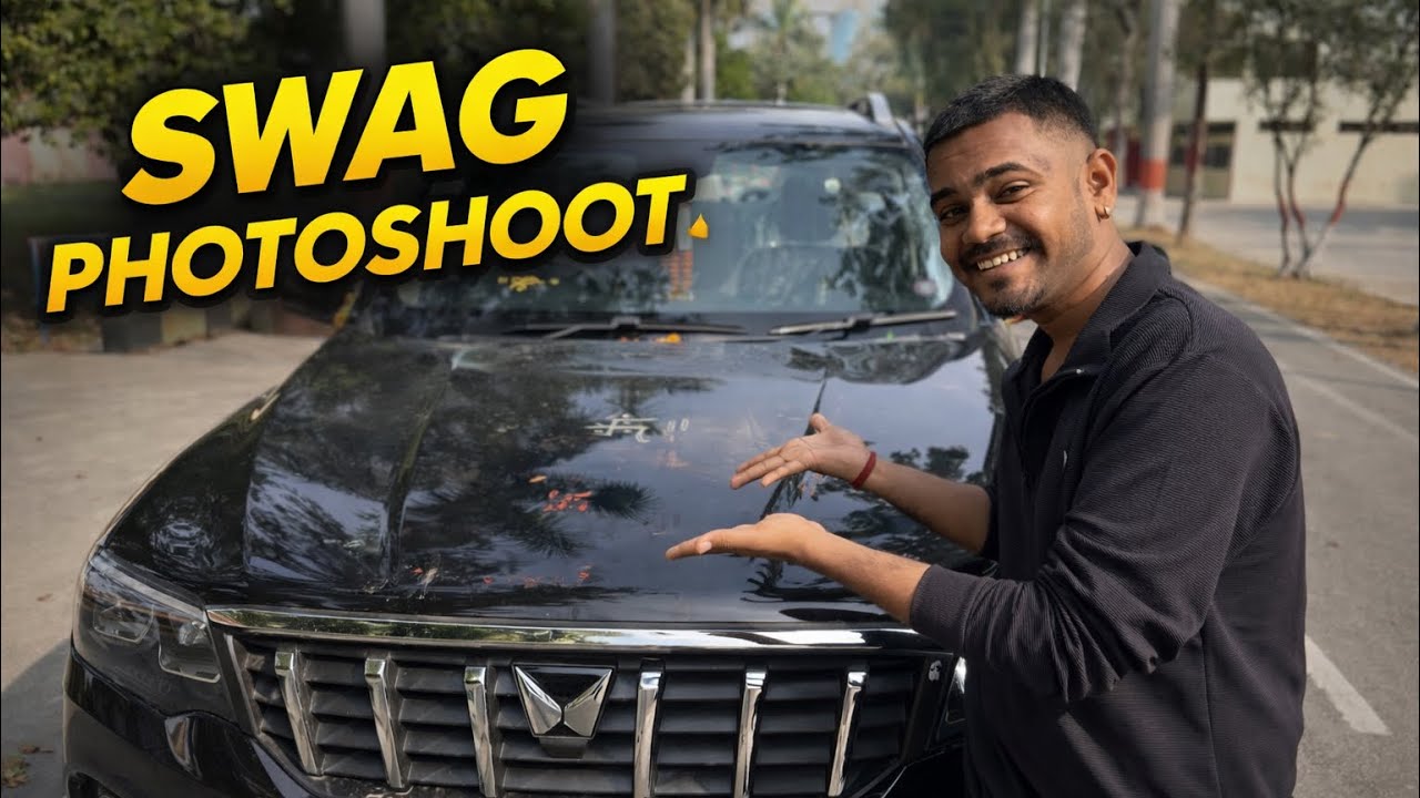 Photoshoot Vlog | Attitude, Style & Car 🚘