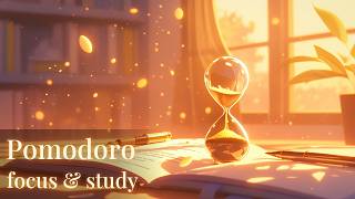pomodoro lofi ⏳ │ deep focus beats for study &amp; work