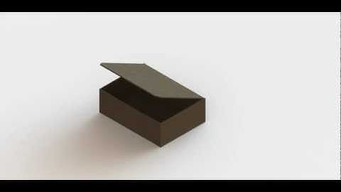 SolidWorks Box Fold Animation