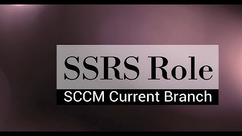 SCCM Reporting Point Issue - Fix SCCM SSRS Issues - Install and Configure SCCM SSRS