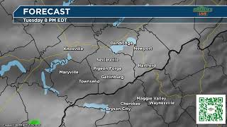 Hour by Hour Future Radar Tuesday