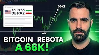 LLEGÓ EL ACUERDO y BTC REBOTA FUERTE ✅ ¿SEGUIRÁ SUBIENDO?
