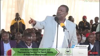 MUDAVADI TELLS OFF PRESIDENT UHURU FOR ATTACKING DP RUTO IN HIS LABOUR DAY SPEECH!!