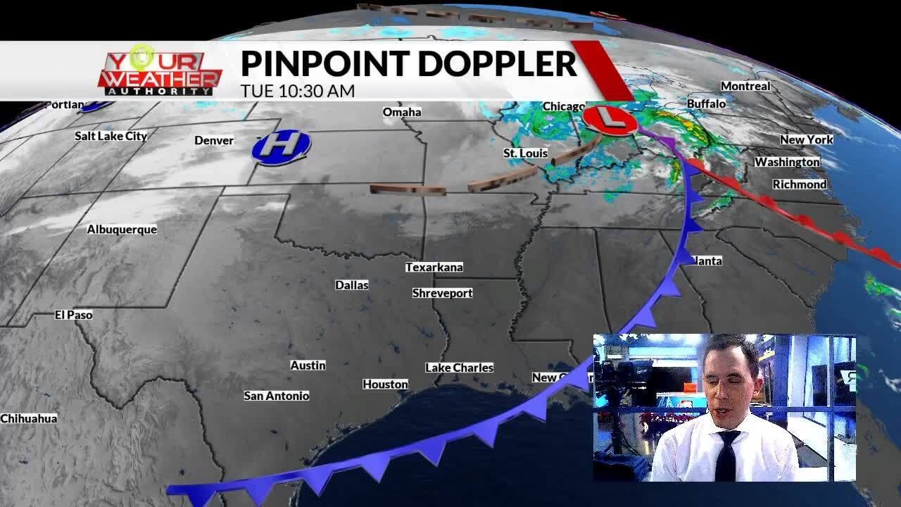 Cool weather to bring in the New Year, very cold weather next week ...