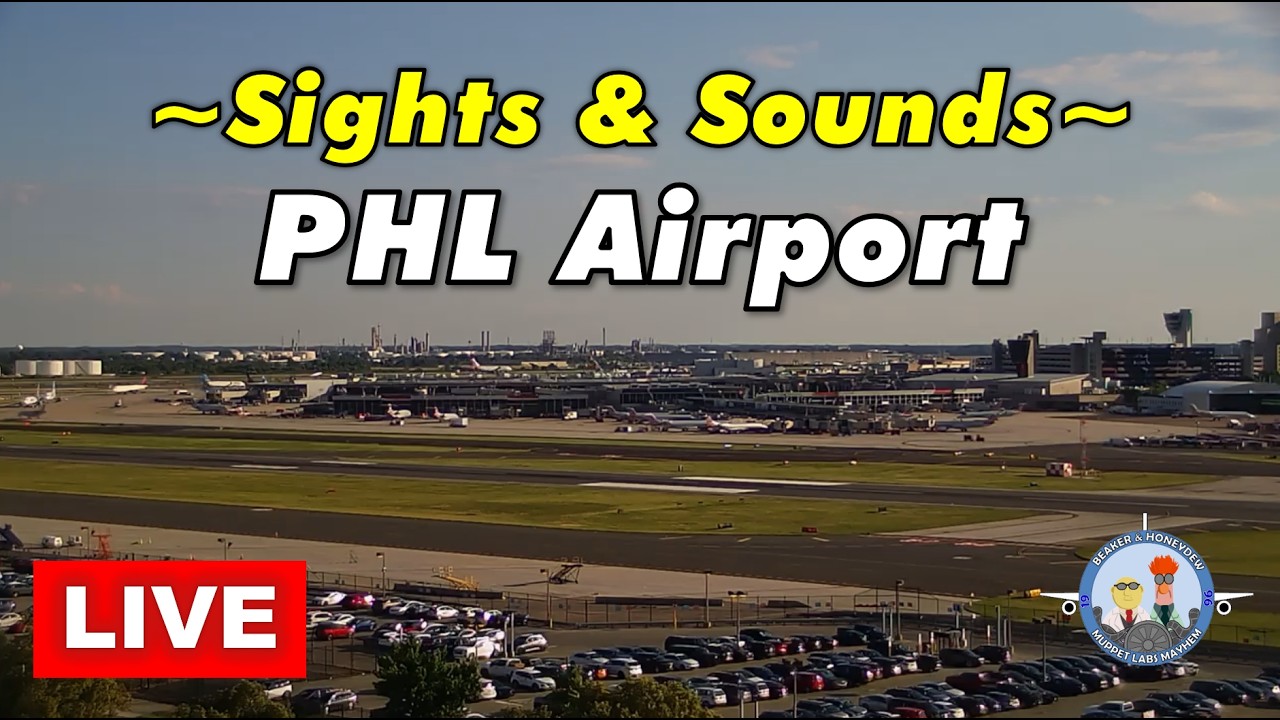 Philadelphia International Airport (PHL) Live — Philadelphia, PA live camera thumbnail