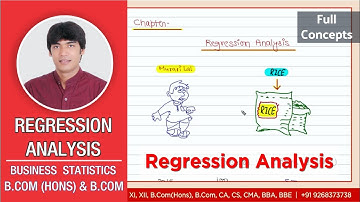 Regression Analysis Statistics | Correlation and Regression | Vijay Adarsh | StayLearning