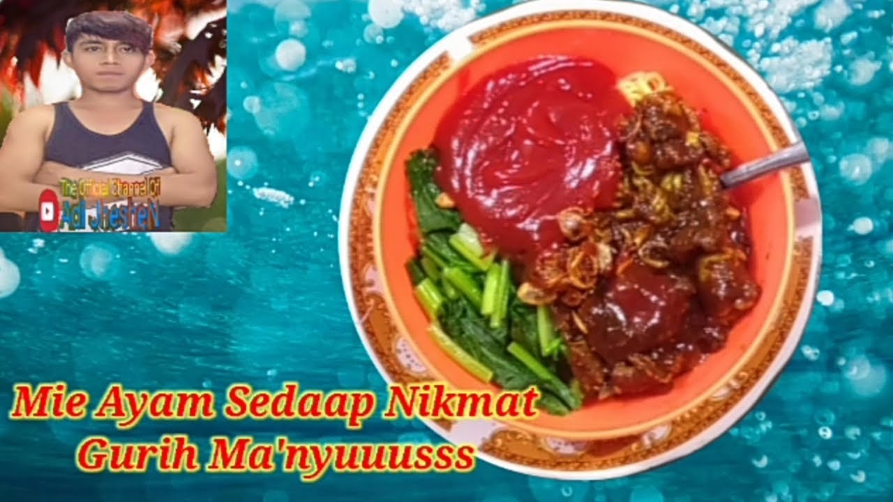 Cara Membuat Mie Ayam Paling Enak /Dijual habis 2000 mangkuk sehari