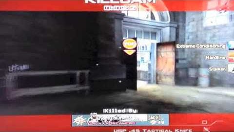 modern warfare 3 AON double knife kill