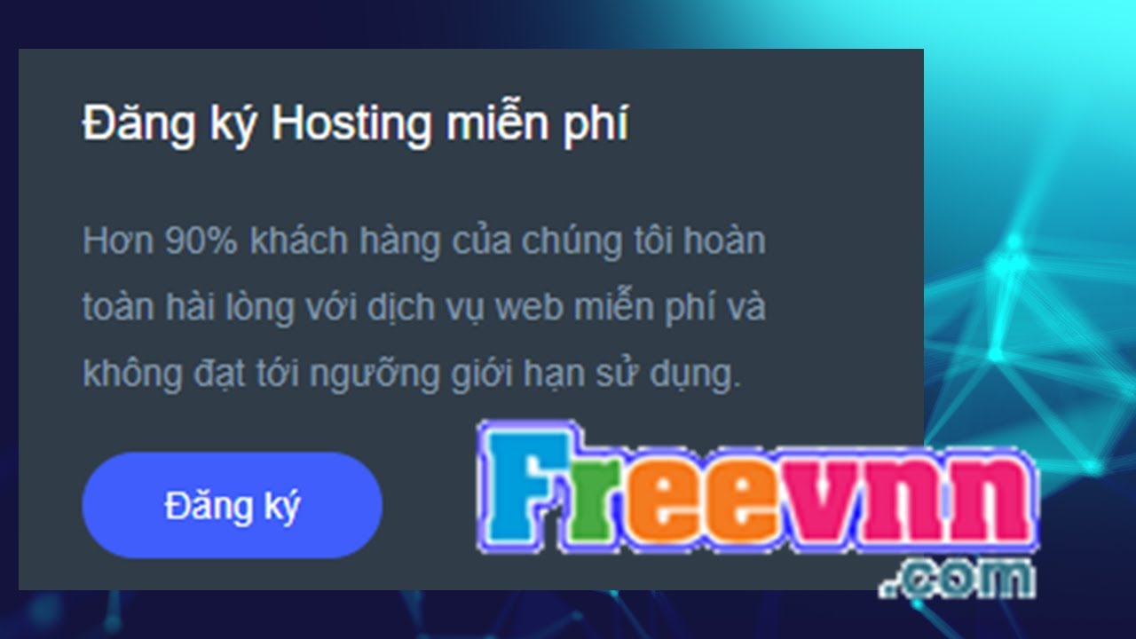 hosting free  New 2022  HD đăng ký tên miền miễn phí | Hosting miễn phí Freevnn
