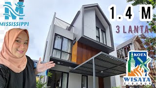 Rumah Contoh Mississippi Kota Wisata Cibubur Sudah Jadi loch.. bisa Cicil dp 15x