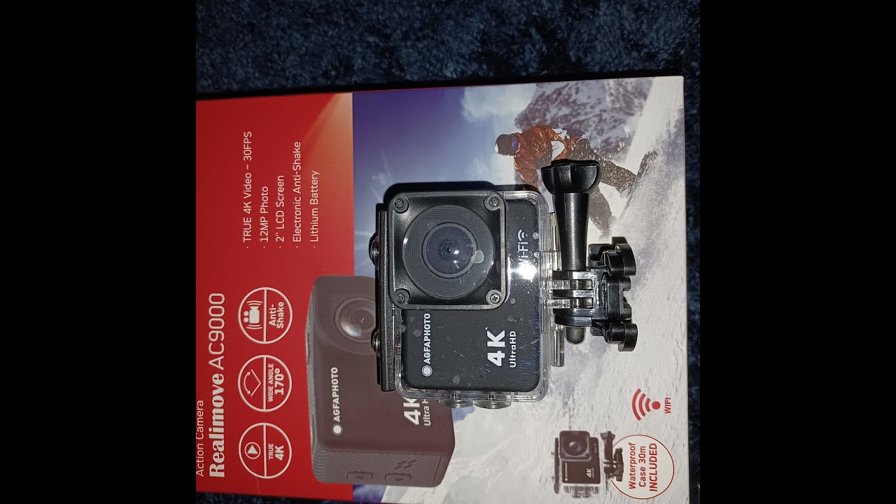 Action Cam Action Cam - AgfaPhoto Realimove AC9000 - 4K video - Agf