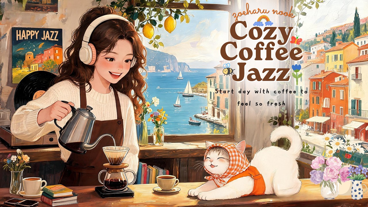 コーヒーJAZZスイカ さま　Better Life&Vibes 🌱Smooth Brew Jazz have sweet coffee time to enjoy life|Chill