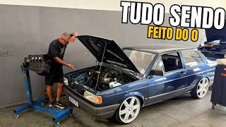 AQUI COM A GENTE É ASSIM!! MECÂNICA TODA SENDO FEITA DO ZERO!! ACOMPANHA ESSE PROCESSO!!