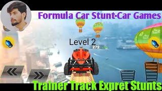 Formula Car Stunt-Car Games level 2 Track Expert stunts screenshot 2