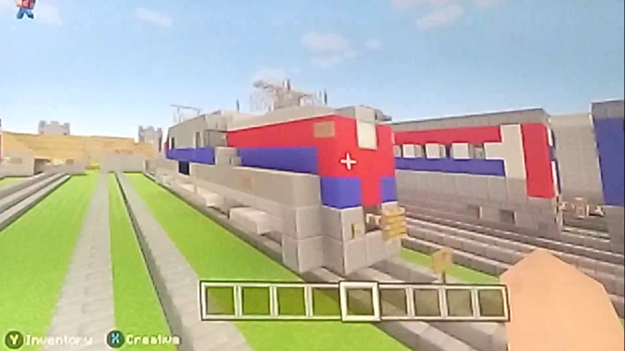 Reviewing Amtrak vision line GG1 version 4 train in Minecraft - YouTube