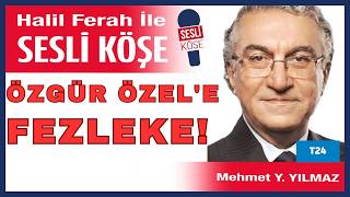 Mehmet Yılmaz: Özgür Özele Rüşvet Fezlekesi̇