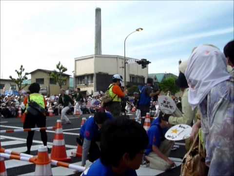 2013東北六魂祭　仙台七夕まつり　雀おどり