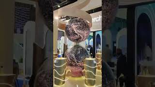 LED Spheres That Transform Time ⏳ Parfex Stand Design Showcase | MIND SPIRIT DESIGN
