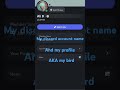 My discord account