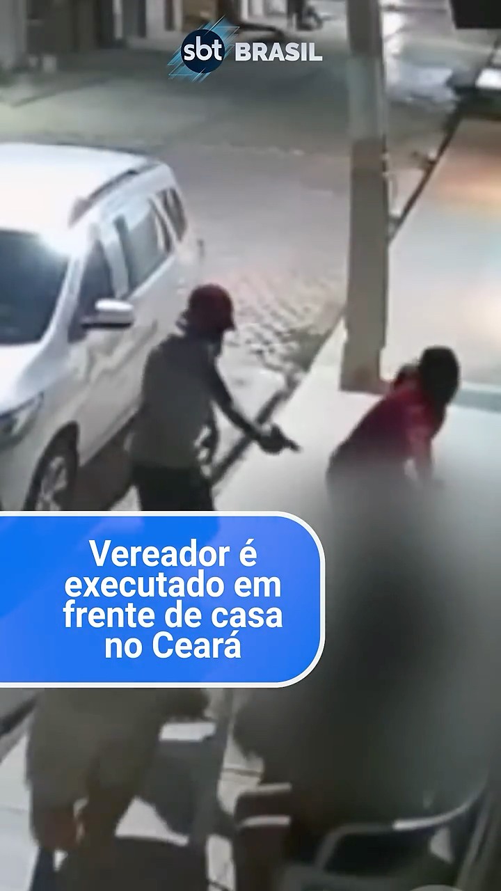 Vereador é executado a tiros em frente de casa no Ceará