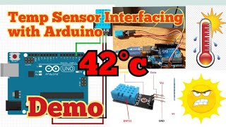 Temp Sensor DHT11 Interfacing with Arduino | DHT11 |