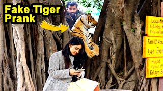 Fake Tiger Prank On Girls | Waqas Rana | Pranks in Pakistan | Zero Brand | 2021